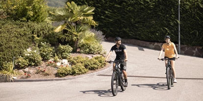 Mountainbike Urlaub - geführte MTB-Touren - Arabba - Biker im Hotel Torgglhof in Kaltern - Hotel Torgglhof