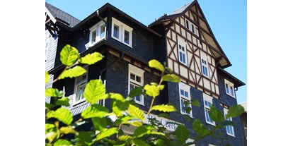 Mountainbike Urlaub - Haustrail - Thüringen - Außenansicht Hotel Beck Lauscha - Hotel Beck