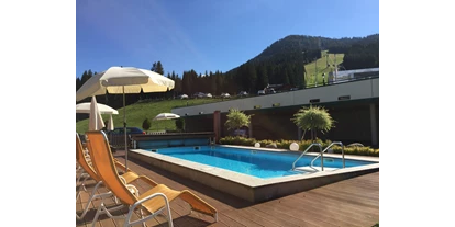Mountainbike Urlaub - Pools: Außenpool beheizt - Gries (Rennweg am Katschberg) - Freibad - Hotel Waldfrieden