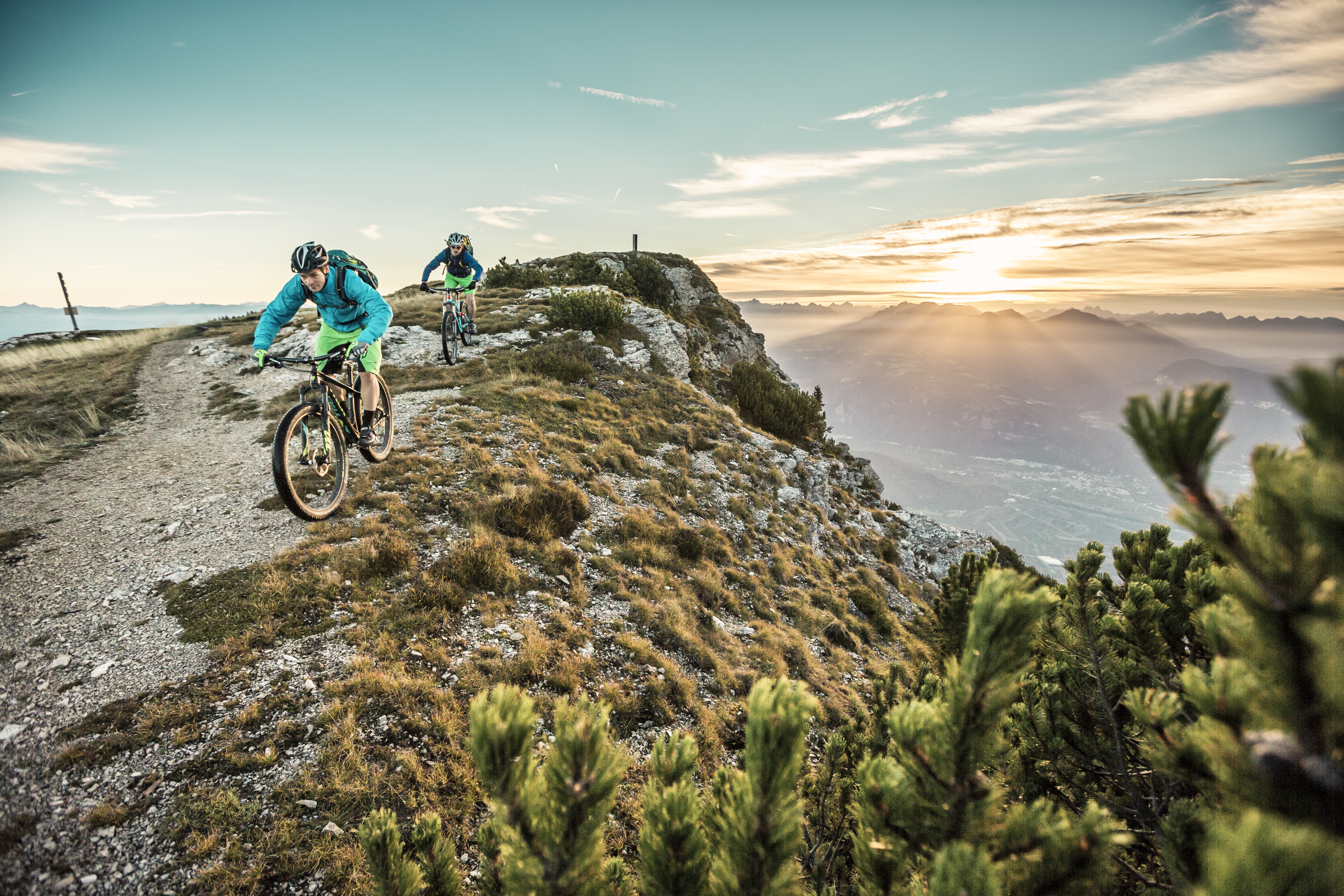 Mountainbikehotel - Geht mit uns auf eine geführte MTB-Tour :) - Hotel Traminerhof