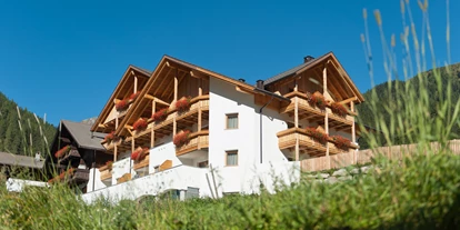 Mountainbike Urlaub - Hotel-Schwerpunkt: Mountainbike & Schwimmen - Trentino-Südtirol - Ansicht Haus - Mountain Residence Montana