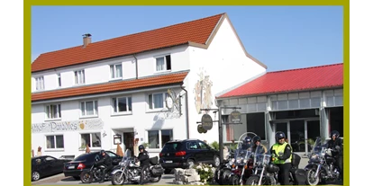 Mountainbike Urlaub - Hotel-Schwerpunkt: Mountainbike & Wandern - Riedhausen - Motorrad-Paradies - Adam & Eva Gasthof Paradies in Vogt mit Hotel und Paradiesfestsaal