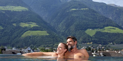 Mountainbike Urlaub - Pools: Sportbecken - Brenner - Solepool 34 °C auf dem Feldhof-Dach - Feldhof DolceVita Resort