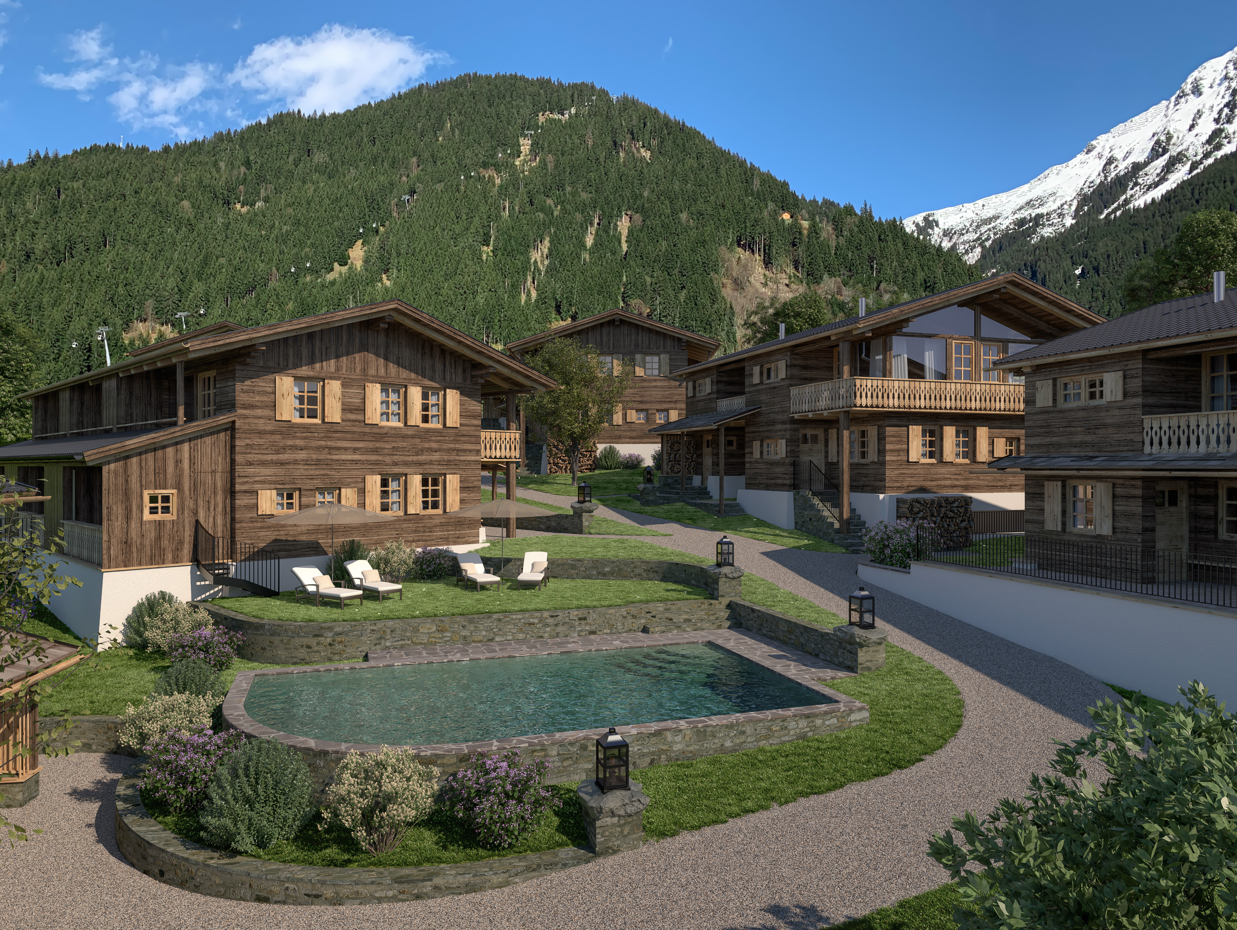 Mountainbikehotel - Bergdorf Vermala Gut - A luxury Chalet Resort
