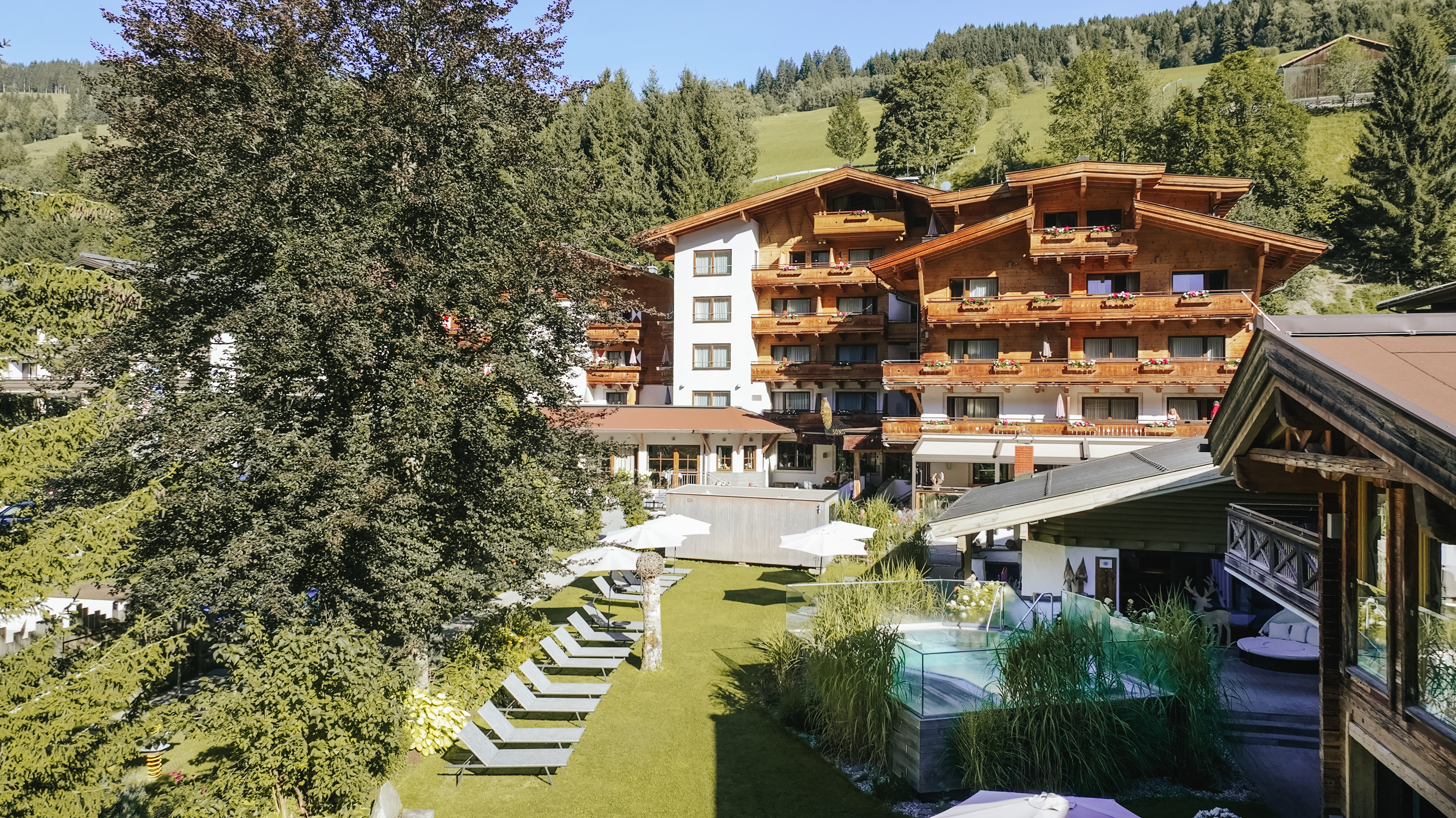 Mountainbikehotel - Außenansicht - ALL INCLUSIVE Hotel DIE SONNE****s