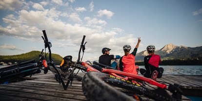 Mountainbike Urlaub - Umgebungsschwerpunkt: See - Faak am See - Berge, Seen und … - Ferienwohnungen und Seebungalows am Faaker See - Karglhof OG
