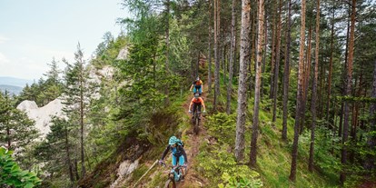 Mountainbike Urlaub - Umgebungsschwerpunkt: am Land - Feld am See - Herausfordernde Routen - Ferienwohnungen und Seebungalows am Faaker See - Karglhof OG