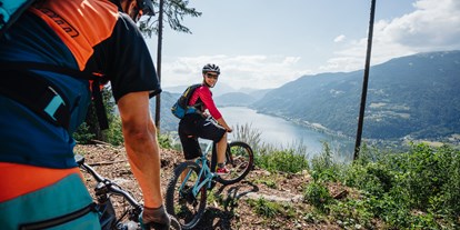 Mountainbike Urlaub - Oberwollanig - Erlebnisreiche Touren - Ferienwohnungen und Seebungalows am Faaker See - Karglhof OG