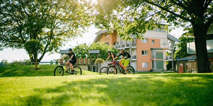 Mountainbike Urlaub - Umgebungsschwerpunkt: See - Faak am See - Perfekter Tourbeginn - Ferienwohnungen und Seebungalows am Faaker See - Karglhof OG