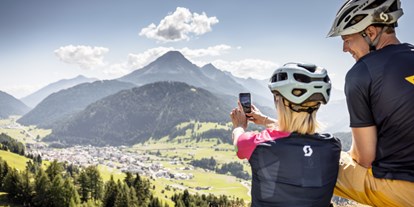 Mountainbike Urlaub - MTB-Region: AT - Nauders-Reschenpass - Ischgl - Postkartenmotive inklusive ;-) - Alpin ART & SPA Hotel Naudererhof