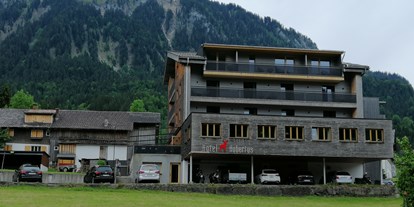Mountainbike Urlaub - Parkplatz: kostenlos beim Hotel - Immenstadt im Allgäu - Hotel Hubertus Mellau