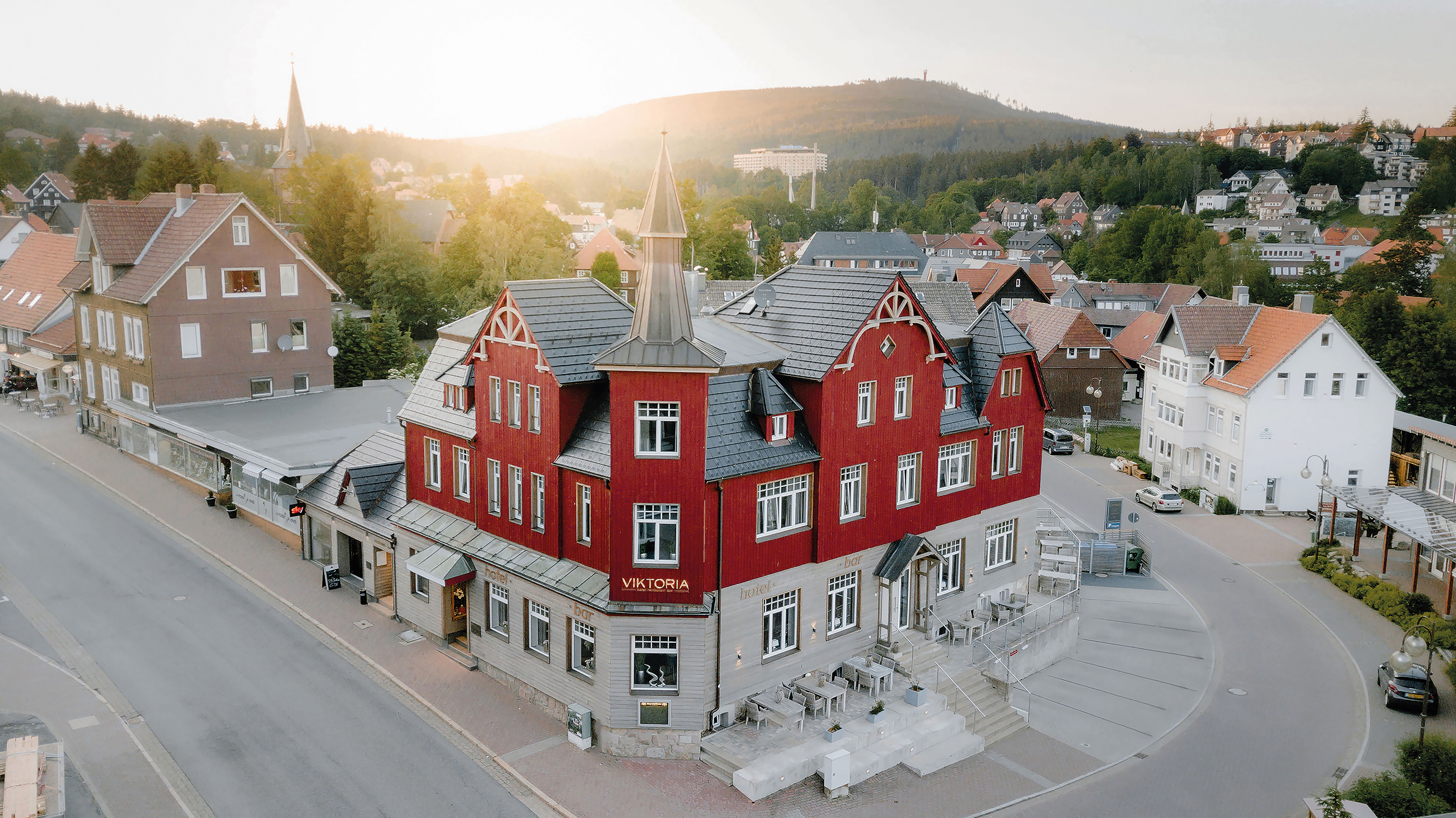 Mountainbikehotel - Außenansicht Hotel - Designhotel Viktoria