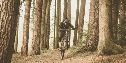 Mountainbike Urlaub - Fahrradraum: versperrbar - Hofgeismar - Trails auf dem Weg zur Weidelsburg - Landhotel Sonneneck