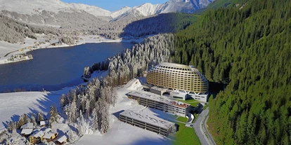Mountainbike Urlaub - Bikeverleih beim Hotel: E-Mountainbikes - Langwies (Arosa) - AlpenGold Hotel Davos