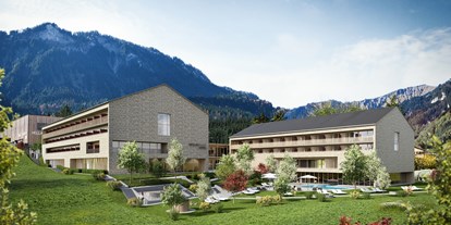 Mountainbike Urlaub - Pools: Außenpool beheizt - Bolsterlang - Hotel die Wälderin Sommer - Hotel die Wälderin