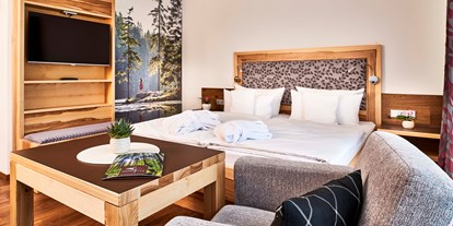 Mountainbike Urlaub - Preisniveau: günstig - Bernried (Landkreis Deggendorf) - Superior Doppelzimmer Lärche - Hotel der Bäume