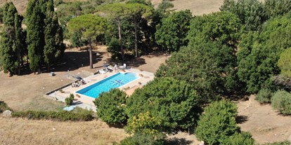 Mountainbike Urlaub - Pools: Außenpool nicht beheizt - Palermo - PISCINA - antico Casale Villa Rainò 