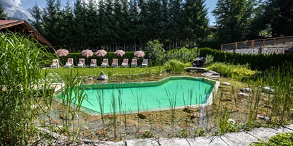 Mountainbike Urlaub - Pools: Schwimmteich - Köhlbichl - Bio - Badeteich Hotel Niederreiter - Hotel Niederreiter