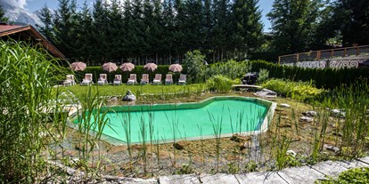 Mountainbike Urlaub - Pools: Schwimmteich - Bio - Badeteich Hotel Niederreiter - Hotel Niederreiter