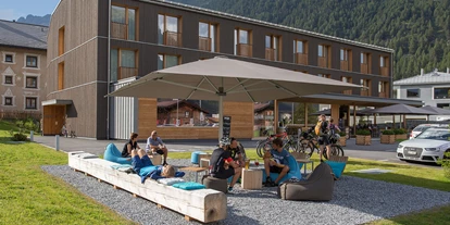 Mountainbike Urlaub - Parkplatz: gebührenpflichtig in Gehweite - St. Moritz - Bever Lodge