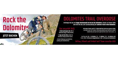 Mountainbike Urlaub - geprüfter MTB-Guide - Wolkenstein in Gröden - Niggl easygoing Mounthotel
