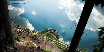 Mountainbike Urlaub - Fahrradraum: versperrbar - Altrei - Karersee - Niggl easygoing Mounthotel