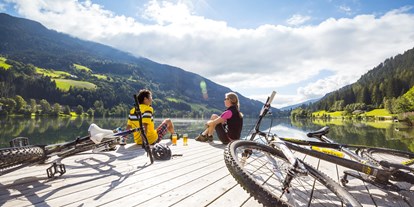 Mountainbike Urlaub - Umgebungsschwerpunkt: Berg - Hermagor - Biken vom Berg zum See - Familien Sporthotel Brennseehof