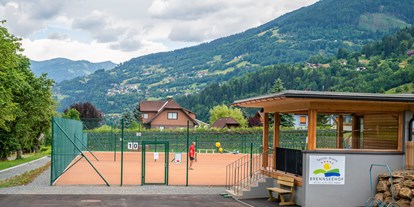 Mountainbike Urlaub - Parkplatz: kostenlos beim Hotel - PLZ 9582 (Österreich) - Familien Sporthotel Brennseehof
