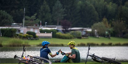 Mountainbike Urlaub - Schwimmen - Aich an der Straße - Pension Pirkdorfer See