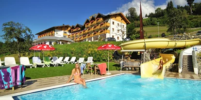 Mountainbike Urlaub - Pools: Außenpool beheizt - Steinwand (Krems in Kärnten, Rennweg am Katschberg) - Hotel Glocknerhof