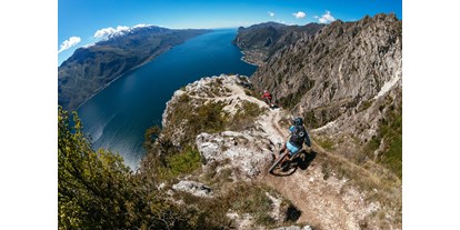 Mountainbike Urlaub - WLAN - Trentino-Südtirol - Punta Larici - MTB Tour  - Hotel Santoni Freelosophy