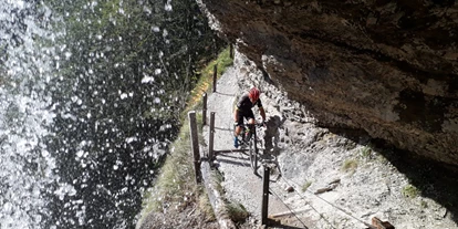 Mountainbike Urlaub - Fitnessraum - Leogang - Biketour Schmugglerweg - Naturhotel Schütterbad