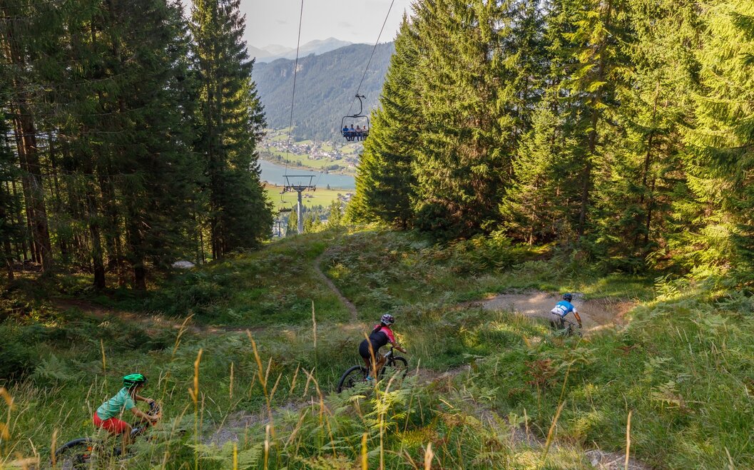 nawu apartments**** & Restaurant, die neue Leichtigkeit des Urlaubs Trail Übersicht Flow Trail Mex - Line I