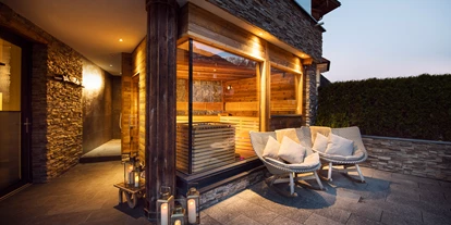 Mountainbike Urlaub - Hotel-Schwerpunkt: Mountainbike & Wandern - Outdoor Saunabereich - Activehotel Bergkönig