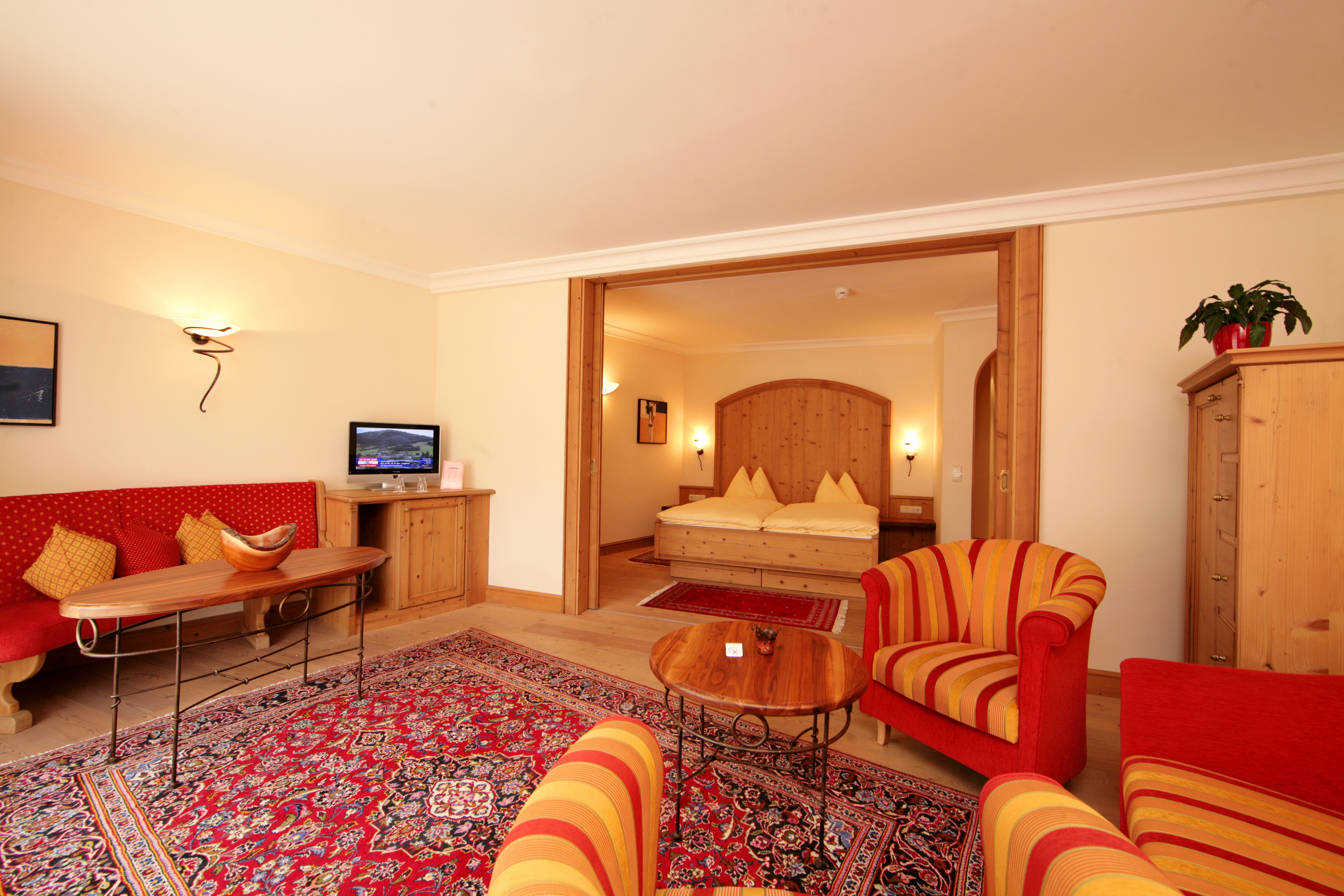 Hotel Sportcamp Woferlgut Zimmerkategorien Suite "Großglockner"