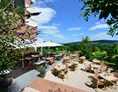 Mountainbikehotel: Lounge -Terrasse Ed+Ed - Landhotel Betz ***S - Ihr MTB-Hotel-