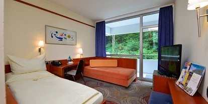 Mountainbike Urlaub - Parkplatz: kostenlos beim Hotel - Hessen Süd - Einzelzimmer  - Landhotel Betz ***S - Ihr MTB-Hotel-