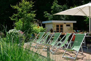 Mountainbikehotel: Hotel-Garten/ zum Relaxen - Landhotel Betz ***S - Ihr MTB-Hotel-