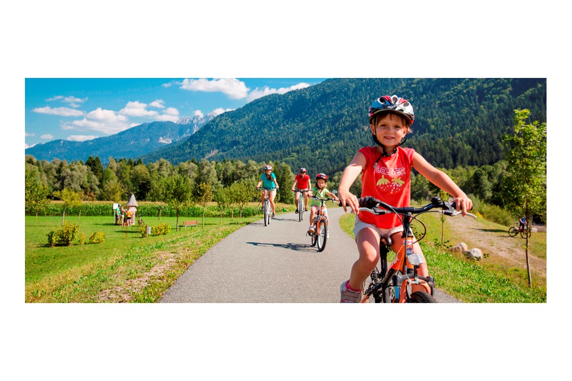 Mountainbikehotel: Familien-Radfahren - Naturgut Gailtal