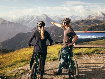 Alpin Lodge das Zillergrund ****S - Mountain Aktiv Relax Hotel Trail Übersicht Biketour Penken