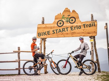 Bikehotel Alpenblick Trail Übersicht Erla Trail