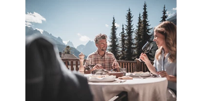 Mountainbike Urlaub - Umgebungsschwerpunkt: See - Hotelterrasse - Bikehotel Alpenblick