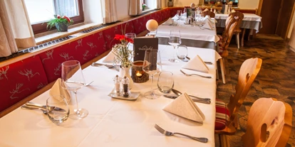 Mountainbike Urlaub - Umgebungsschwerpunkt: See - Gaststube - Hotel-Pension Bruckreiterhof
