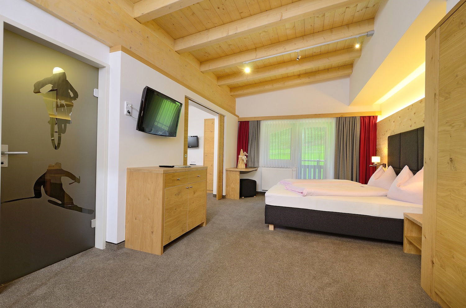 Ski & Bike Hotel Wiesenegg Zimmerkategorien Junior Suite Wiesenegg 