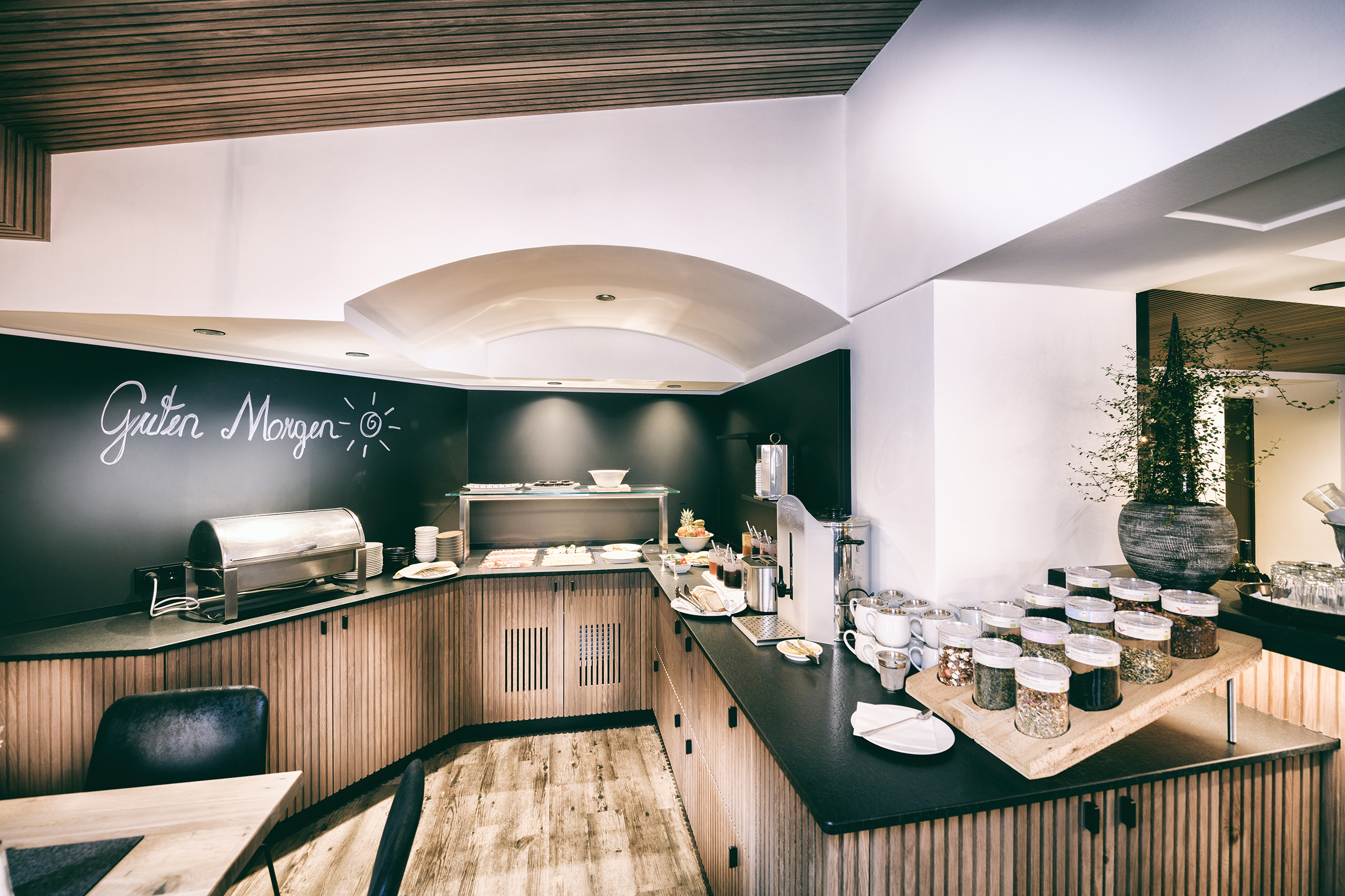 Mountainbikehotel: Frühstücksraum - Hotel Berg-Leben