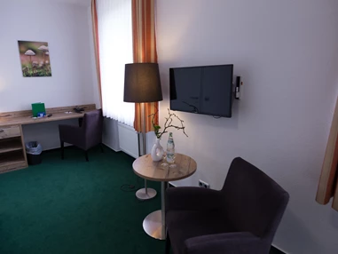 Mountainbikehotel: Doppelzimmer - BSW Erlebnishotel Festenburg