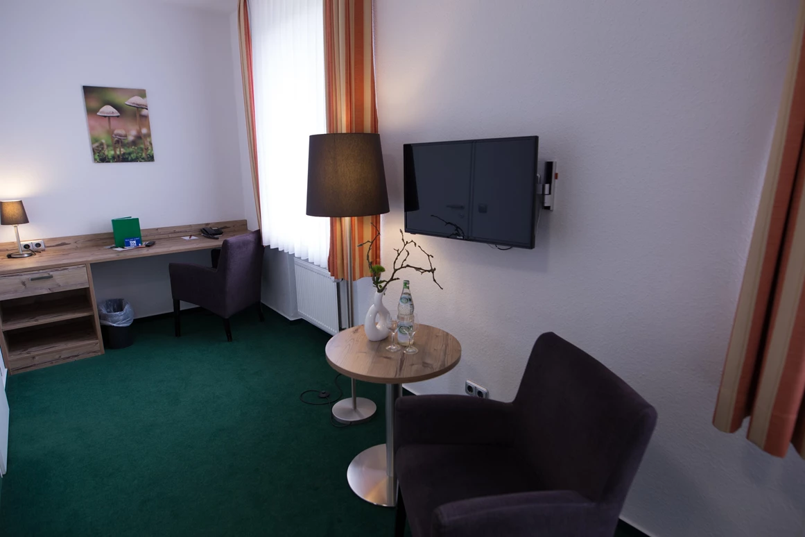 Mountainbikehotel: Doppelzimmer - BSW Erlebnishotel Festenburg