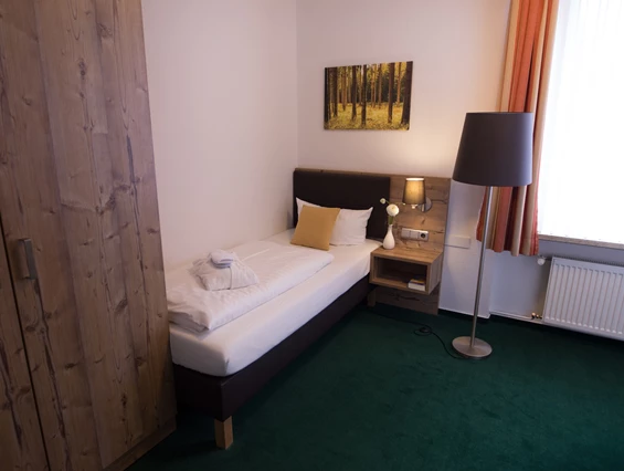 Mountainbikehotel: Einzelzimmer - BSW Erlebnishotel Festenburg