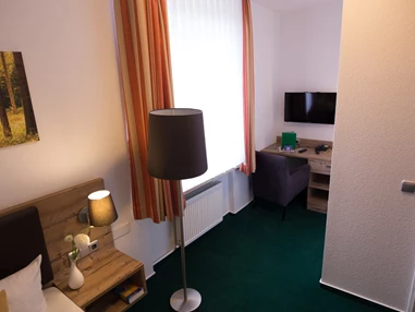 Mountainbikehotel: Einzelzimmer - BSW Erlebnishotel Festenburg