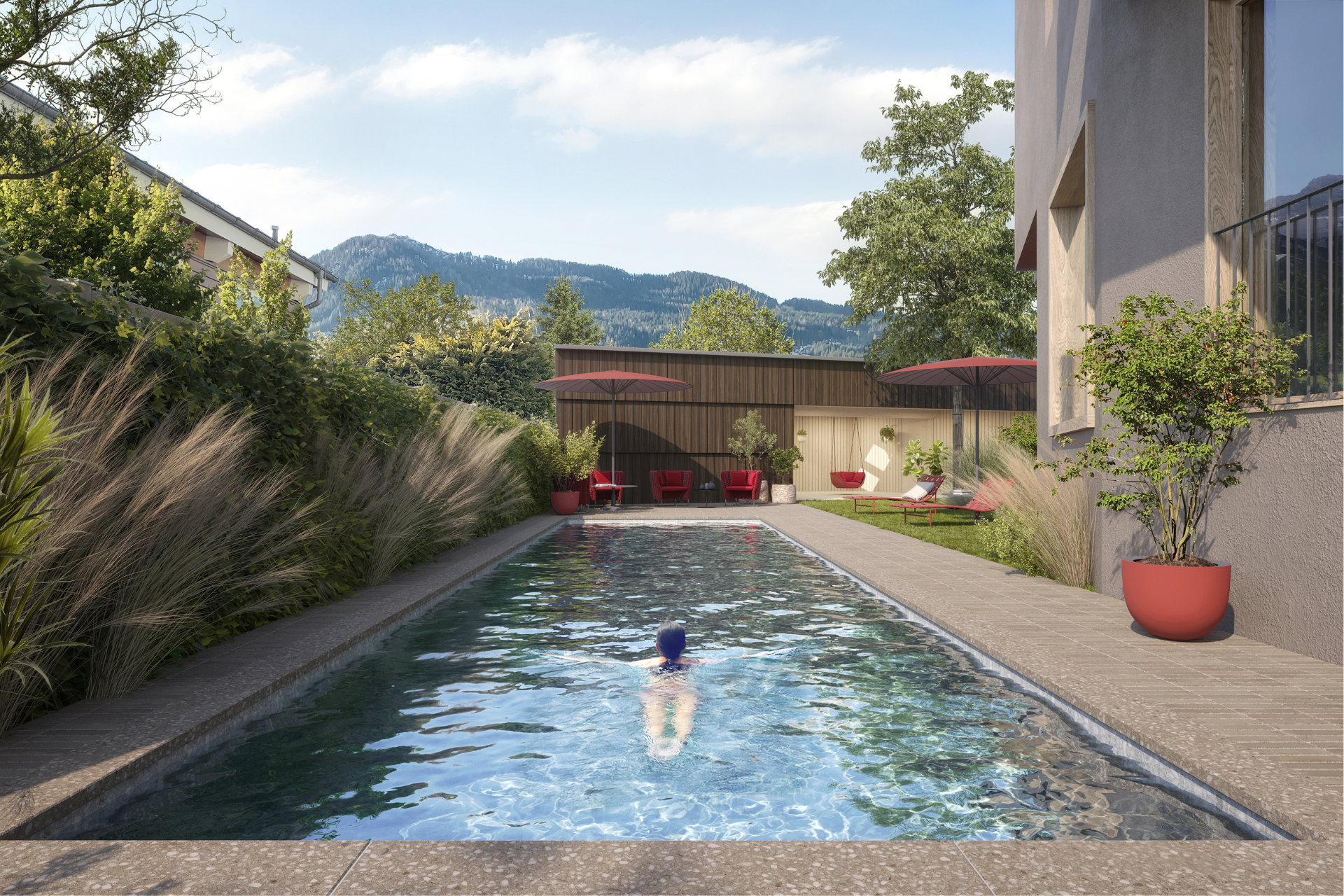 Mountainbike Urlaub - Verpflegung: Halbpension - Steiermark - Outdoor Pool - ARX Boutique Hotel